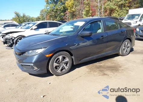 2020 Honda Civic Lx from USA, damaged, VIN 19XFC2F63LE009893